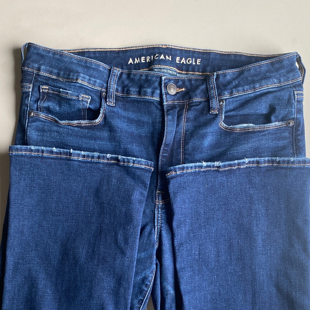 American Eagle Outfitters Women's Indigo High-Rise Jeans